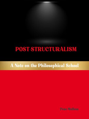 cover image of Post-Structuralism